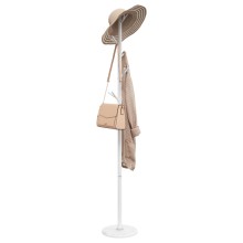 Стояща закачалка SLIM, бяла, 175 см