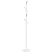 Стояща закачалка SLIM, бяла, 175 см