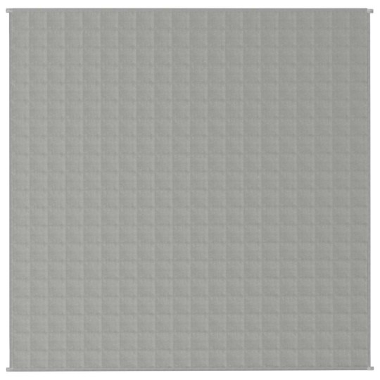 Тежко одеяло сиво 200x200 см 13 кг