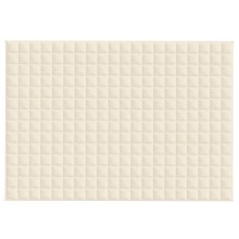 Тежко одеяло светлокремаво 138x200 см 6 кг