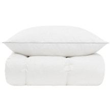 Зимен комплект Fulda Warm Harmony със завивка и възглавница с пълнеж от 90% гъши пух, 210 г/м², 2 части