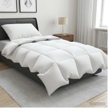 Зимен комплект Fulda Warm Harmony със завивка и възглавница с пълнеж от 90% гъши пух, 210 г/м², 2 части