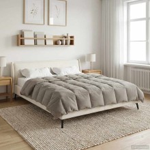 Зимна двулицева олекотена завивка Soft Duo Winter от микрофибър, зелена