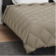 Зимна олекотена завивка Color Arctic с полиестерен пълнеж, 450 г/м², светлосива