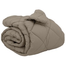 Зимна олекотена завивка Color Arctic с полиестерен пълнеж, 450 г/м², светлосива