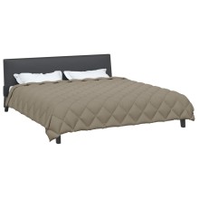 Зимна олекотена завивка Color Arctic с полиестерен пълнеж, 450 г/м², светлосива