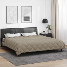 Зимна олекотена завивка Color Arctic с полиестерен пълнеж, 450 г/м², светлосива