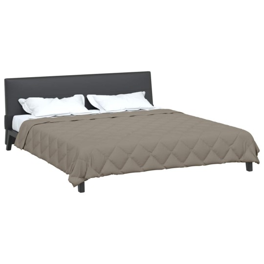 Зимна олекотена завивка Color Comfort с полиестерен пълнеж, 300 г/м², светлосива