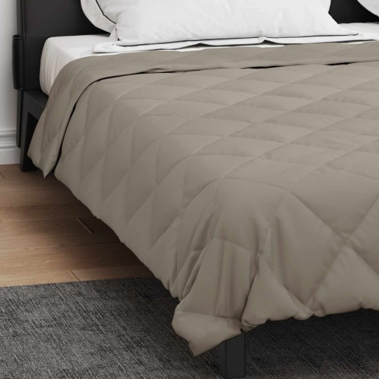 Зимна олекотена завивка Color Comfort с полиестерен пълнеж, 300 г/м², светлосива