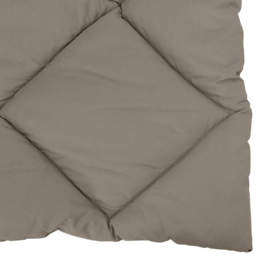 Зимна олекотена завивка Color Comfort с полиестерен пълнеж, 300 г/м², светлосива
