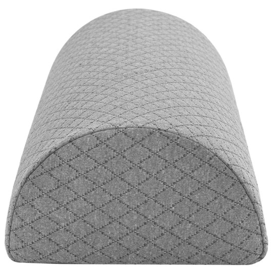 Анатомична възглавница за крака Leg Support Memory, 52 x 20 x 11 см, сива