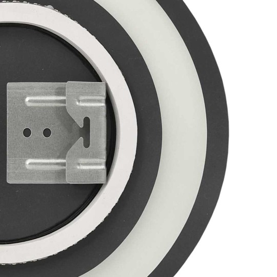 Кръгло LED стенно огледало за баня с USB захранване и периферна рамка, 70 см