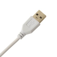 Кръгло LED стенно огледало за баня с USB захранване и периферна рамка, 70 см