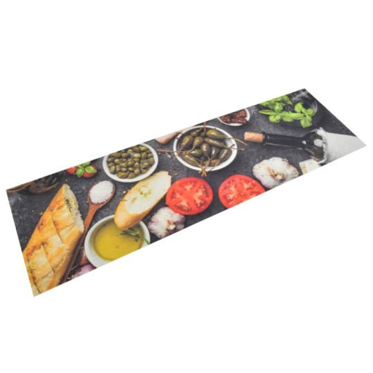 Кухненско килимче Mediterranean Dinner, 45x150 см, кадифе