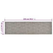 Кухненско килимче Rhombus, 45x150 см, кадифе
