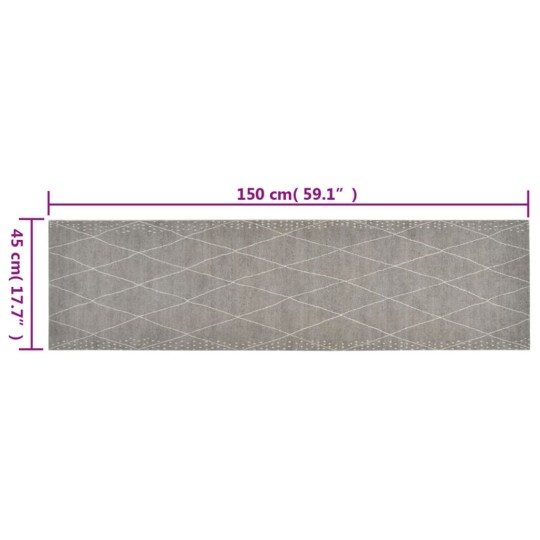 Кухненско килимче Rhombus, 45x150 см, кадифе