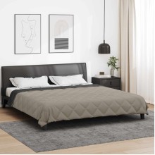 Лятна двулицева олекотена завивка Color Warm с полиестерен пълнеж, 200 г/м², в светлосиво и антрацит