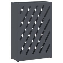 Метална поставка за чадъри LINE, цвят антрацит, 28 x 12 x 41 см