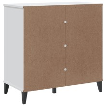 Нисък шкаф VIKEN, с 3 чекмеджета и 1 врата, бял, 80 x 40 x 80 см