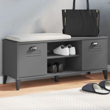 Нисък шкаф за обувки VIKEN, антрацит, 106 x 35 x 45 см