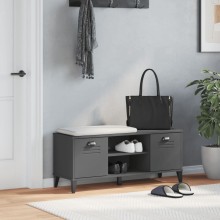 Нисък шкаф за обувки VIKEN, антрацит, 106 x 35 x 45 см