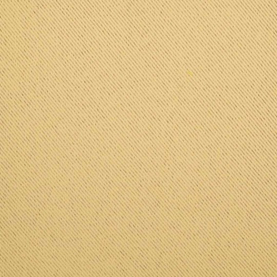 Плътни завеси в цвят охра с текстилни гайки (уши), 2 бр., 140 x 245 см