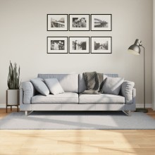 Плюшен килим HUARTE, сив