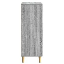 Шкаф LINEA с 2 врати и долно чекмедже, сив дъб сонома, 66 x 34,5 x 95 см