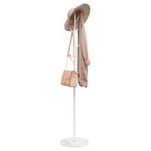 Стояща закачалка TWIG, бяла, ⌀ 37 см, височина 177 см