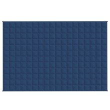 Тежко одеяло синьо 137x200 см 10 кг