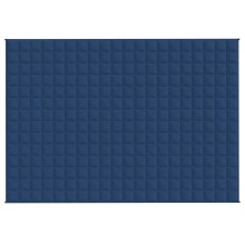 Тежко одеяло синьо 138x200 см 6 кг