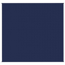 Тежко одеяло синьо 220x235 см 15 кг