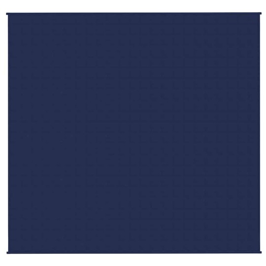 Тежко одеяло синьо 220x235 см 15 кг