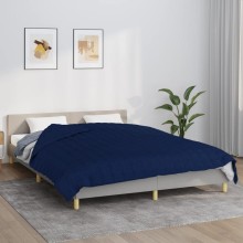 Тежко одеяло синьо 220x240 см 15 кг