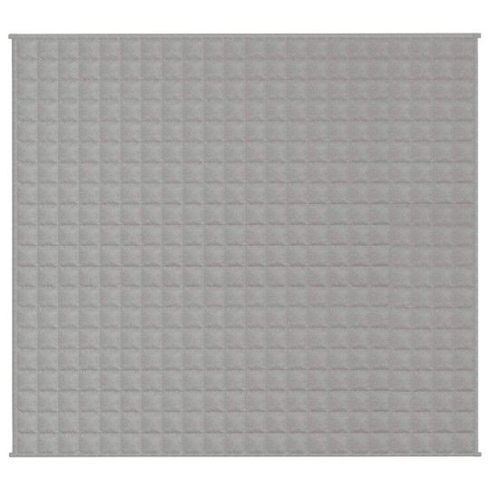 Тежко одеяло сиво 200x225 см 13 кг
