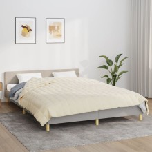 Тежко одеяло светлокремаво 200x220 см 9 кг