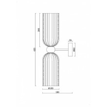 Аплик MAYTONI MOD302WL-02GR ANTIC