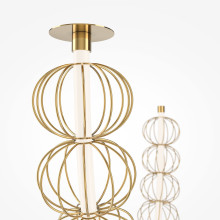 LED пендел MAYTONI MOD216PL-L42G3K GOLDEN CAGE