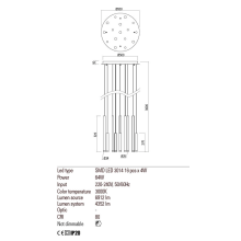 LED пендел REDO 01-2059 MADISON