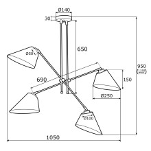 Пендел ARGON 1694 CLAVA