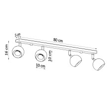 Спот SOLLUX SL.0441 OCULARE 4L