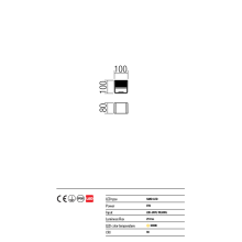 LED аплик REDO 01-1341 DUEL