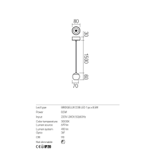 LED пендел REDO 01-2808 OBO