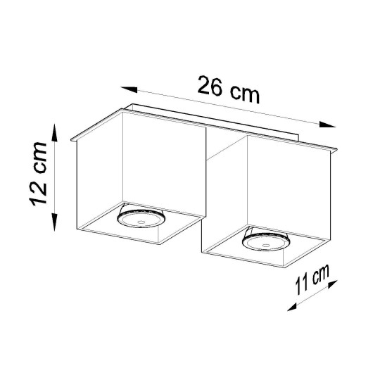 Плафон SOLLUX SL.0064 QUAD