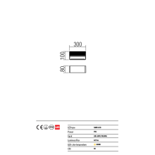 LED аплик REDO 01-1342 DUEL