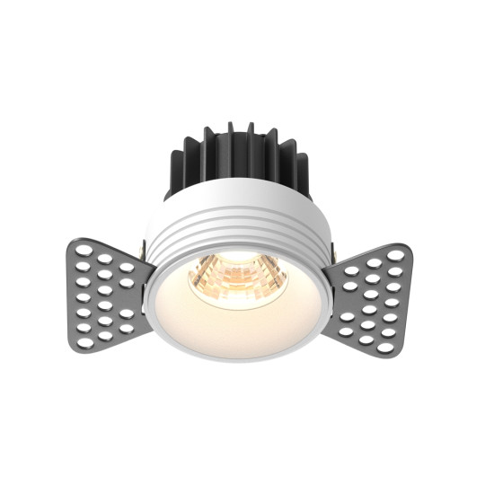 LED луна за вграждане MAYTONI DL058-7W3K-TRS-W ROUND TRIMLESS