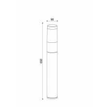 LED градински стълб MAYTONI O590FL-L8B4K1 KOLN