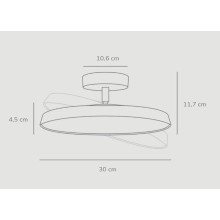 LED плафон NORDLUX DFP 2220516001 KAITO Pro 30