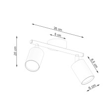 Спот SOLLUX SL.1127 LEMMI 2