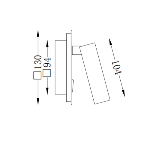 LED аплик MAYTONI C175-WL-01-6W-MG IOS 176